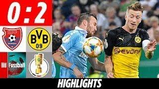 DFB Pokal  KFC Uerdingen 05 vs Borussia Dortmund 0 2