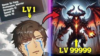 F-RANK WARRIOR BECOMES SS-RANK BLACK DRAGON BOSS & CONTROLS THE DUNGEONS! [1-6]