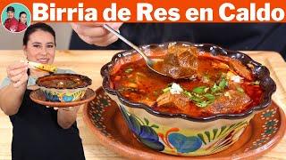 Nueva Receta de BIRRIA de RES llena de SABOR | Mejor que NUNCA Perfecta para CALDO y TACOS |