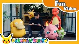 [Cat’s Kitchen] Camping Trip with Pokémon: Charmander Is Heating Up  | Pokémon Kids TV​