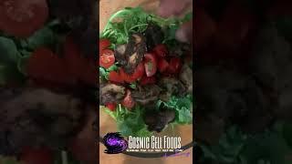 Marinated Mushroom Quinoa Bowl | 100% Alkaline Meals | Cosmic Cell Foods