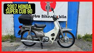 The classic Honda Super Cub 90: A timeless icon