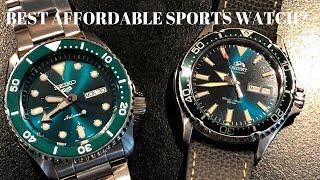 Green Is The New Blue! Orient Kamasu vs Seiko 5 Sports