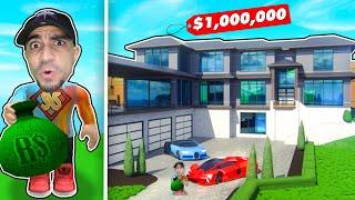 بنيت بيت احلامي بسعر $1,000,000,000 في روبلوكس | Roblox !!