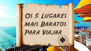 Os Lugares Mais Baratos Para Viajar no MUNDO!