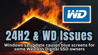 Windows 11 24H2 & WD SSDs #news #ssd #wd #westerndigital #windows11 @3DGAMEMAN