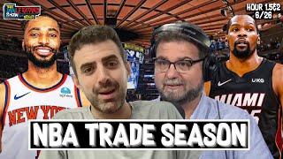 NBA Trade Season is Here, KD to Miami?, & More | The Dan Le Batard Show with Stugotz