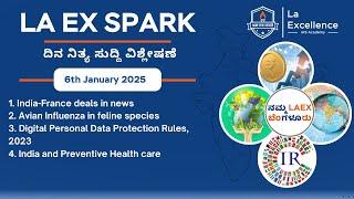 |6th January 2025|News Analysis By Bhuvana S | LA EX SPARK ದಿನ ನಿತ್ಯ ಸುದ್ದಿ ವಿಶ್ಲೇಷಣೆ |#dailynews