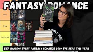 Fantasy Romance Tier Rank (2024) // Discover the Best Fantasy Romance Books of 2024