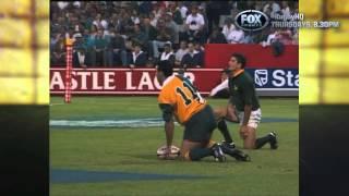 RUGBY HQ - TOP 5 WALLABIES V BOKS MOMENTS OF ALL-TIME