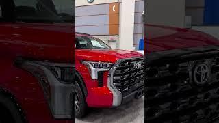 Toyota Tundra Platinum 2023 Model Supersonic Red #supersonic #toyota #luxury #luxurycar #raptor