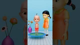 SQUID GAME GIRL DOLL JUMPING JACK #squidgame #shorts | Maheshwar Gamerz