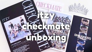 ֪ ۫  ֹ распаковка альбома ITZY - Checkmate (limited edition) ⋆｡˚ kpop album unboxing ˚ ༘ *