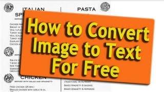 How to Convert Image to Text For Free With Google Drive