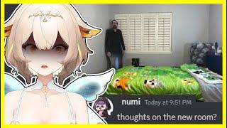 Yuzu Reacts to Numi's Cursed Bedroom in new house