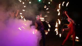 Luminosity Entertainment promo fire show dec 2021