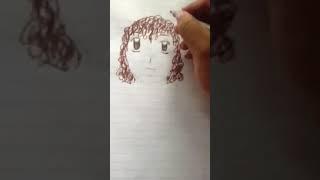 Drawing Christine Daae, ( to all you Phantom of the opera fans) time lapse