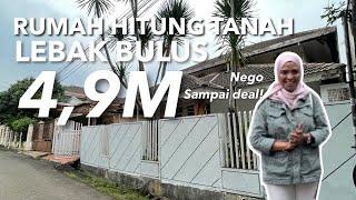 Rumah Murah Hitung Tanah di Lebak Bulus Jakarta Selatan | Hanya 4M an
