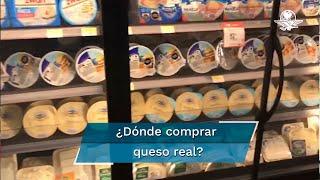 Cómo distinguir el queso real de los "plastiquesos"