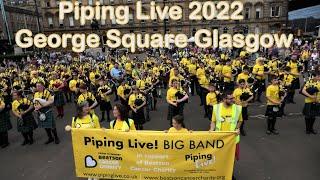 Piping Live Big Band - George Square Glasgow