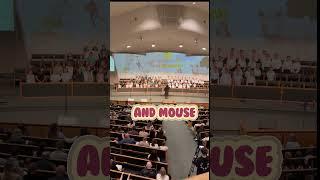 He called them - kids choir ￼