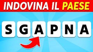 Indovina il Paese dal Nome Anagrammato | Quiz sui Paesi