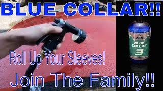 Spray & Rinse Protection! Drying Aid! The Versatile BLUE COLLAR 3 And Its MANY Uses!!