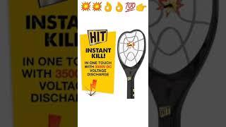 HIT Anti Mosquito Rechargeable Insect Killer Bat with LED Light / #shortvideo / online shopping