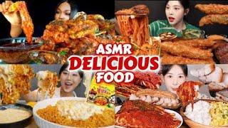 Asmr Delicious Food Eating Mukbang Compilation 