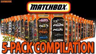 Unboxing ALL of the 2024 Matchbox 5-Packs!