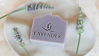 Lavender & coconut milk soap - creamy & rich natural recipe