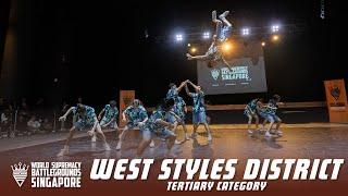 West Styles District | Tertiary Division | WSB Singapore 2023