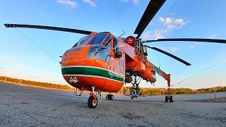 Inside the cockpit of a ERICKSON AIR CRANE!! + Walk around!! BUBBA, capable of lifting 25,000lbs!!