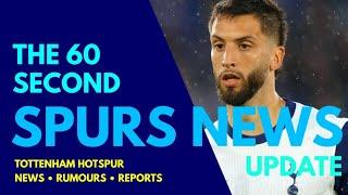 THE 60 SECOND SPURS NEWS UPDATE: Bentancur's 7 Match Ban Confirmed, New Club Logo, Harry Kane Statue