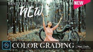 Photoshop Tutorial : Outdoor Portrait Beautiful Color Grading With Adobe Photoshop @ArzuzCreation