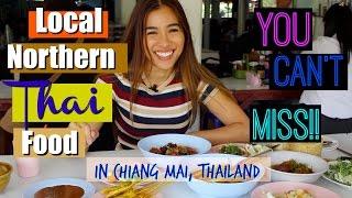 Best local Northern Thai food in Chiang Mai, Thailand