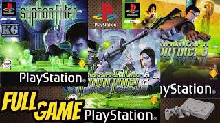 Syphon Filter TRILOGY COLLECTION [PS1] Longplay Walkthrough Playthrough Full Movie Game