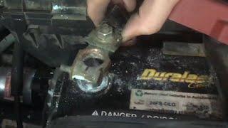 “reset idle” after disconnecting battery terminal (toyota camry) EASY FIX resetting fuel trims