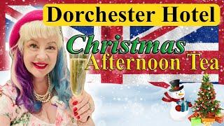 FESTIVE CHRISTMAS AFTERNOON TEA AT THE DORCHESTER HOTEL LONDON: ELEGANCE IN THE HEART OF MAYFAIR