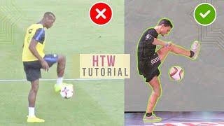 Hop The World Tutorial ( HTW ) Freestyle Football Tutorial AhmadrezaFS