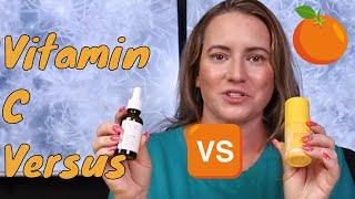 Vitamin C Versus  Timeless Skincare C + E Ferulic Serum VS Geek & Gorgeous C Glow Serum