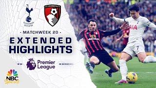 Tottenham Hotspur v. Bournemouth | PREMIER LEAGUE HIGHLIGHTS | 12/31/2023 | NBC Sports