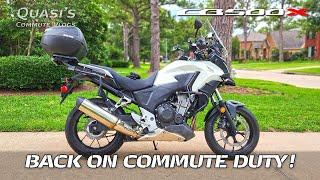 VLOG: Honda CB500X is back on commute duty