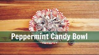 DIY Peppermint Candy Bowl | Food Craft | Jenny On The Spot