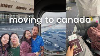 philippines  to canada — travelling alone, using dji pocket 3 | filipino international student