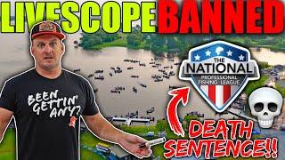 Professional Fishing BANNED LiveScope and Will PAY for it!! (My Reaction)