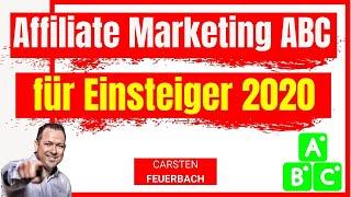 Affiliate Marketing 2020 für Anfänger - Affiliate Marketing lernen - Affiliate Marketing Einstieg