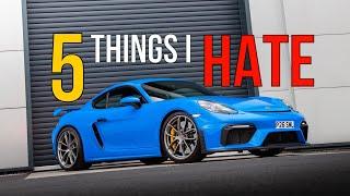 5 Things I HATE about my Cayman GT4