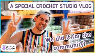 I started my own yarn business! - Plush chenille yarn in Australia!!  Crochet | Zaddycrafts vlog