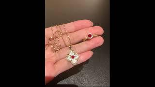 现货红宝石项链、戒指，好看不贵高性价比 #ring #ruby